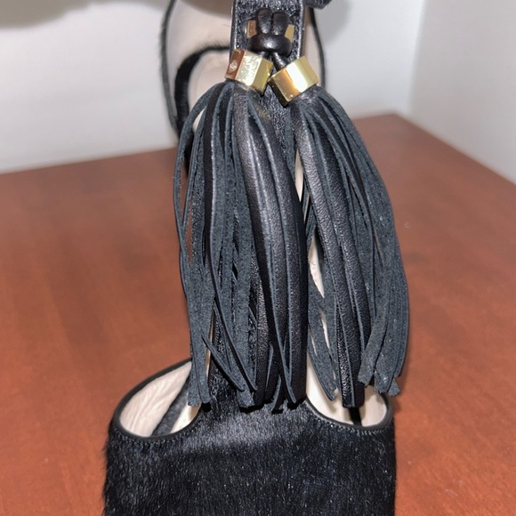 Louise et Cie Hide & Leather tassle sandals - Picture 4 of 5